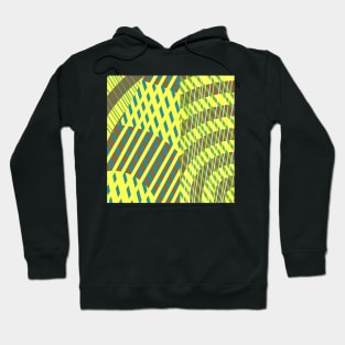 Abstract tropical greens Hoodie